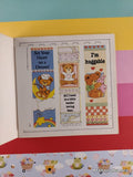 Vintage 1986 Teddy Bears Have Warm Hearts Miniature Softcover, Like New *w/Bookmarks*