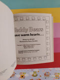 Vintage 1986 Teddy Bears Have Warm Hearts Miniature Softcover, Like New *w/Bookmarks*
