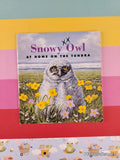 Vintage 2003 Snowy Owl at Home on the Tundra Miniature Softcover, Like New