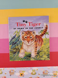 Vintage 2003 Tiny Tiger at Home in the Jungle Miniature Softcover, Like New