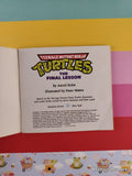Vintage 1990 1st Printing Teenage Mutant Ninja Turtles: The Final Lesson Miniature Softcover