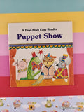 Vintage 1980 Puppet Show First-Start Easy Reader Miniature Softcover