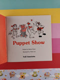 Vintage 1980 Puppet Show First-Start Easy Reader Miniature Softcover