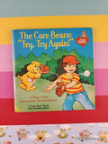 Vintage 1985 1st Printing The Care Bears: Try, Try Again! Miniature Softcover