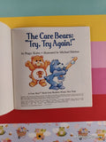 Vintage 1985 1st Printing The Care Bears: Try, Try Again! Miniature Softcover