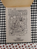 Vintage 1994 Landoll's Halloween Activity Pad Softcover