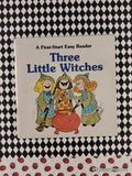 Vintage 1980 Three Little Witches First-Start Easy Reader Miniature Softcover