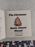 Vintage 1970 The Christmas Santa Almost Missed First-Start Easy Reader Miniature Softcover