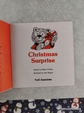 Vintage 1980 Christmas Surprise First-Start Easy Reader Miniature Softcover, Like New