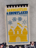 Vintage 1984 5th Printing Sandcastles & Snowflakes Spiral-Bound Softcover