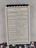 Vintage 1984 5th Printing Sandcastles & Snowflakes Spiral-Bound Softcover