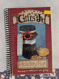 Vintage 2002 Gifts in a Jar Holiday Fun Spiral-Bound Softcover, Like New