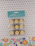 Jolee's Boutique Resin Flowers Repeats 3-Dimensional Sticker Pack, New/Sealed