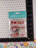 Jolee's Boutique Valentine's Words 3-Dimensional Sticker Pack, New/Sealed