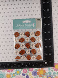 Jolee's Boutique SPARKLY Baseball & Mitts Repeats 3-Dimensional Sticker Pack, New/Sealed
