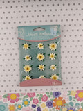 Jolee's Boutique Daisies Cabochons 3-Dimensional Sticker Pack, New/Sealed