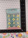 Jolee's Boutique Daisies Cabochons 3-Dimensional Sticker Pack, New/Sealed