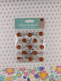 Jolee's Boutique SPARKLY Basketball & Whistle Repeats 3-Dimensional Sticker Pack, New/Sealed