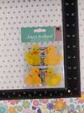 Jolee's Boutique Cute Rubber Duckies 3-Dimensional Sticker Pack, New/Sealed