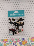 Jolee's Boutique Piano Recital 3-Dimensional Sticker Pack, New/Sealed