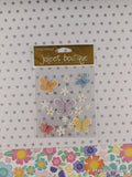 Jolee's Boutique Fluttering Friends Butterflies 3-Dimensional Sticker Pack, New/Sealed