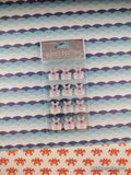 Jolee's Boutique Purple Jeweled Flowers 3-Dimensional Sticker Pack, New/Sealed