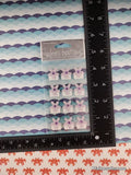 Jolee's Boutique Purple Jeweled Flowers 3-Dimensional Sticker Pack, New/Sealed