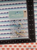 Jolee's Boutique Blue Jeweled Flowers 3-Dimensional Sticker Pack, New/Sealed