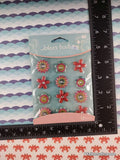 Jolee's Boutique Yellow Dot Flowers Cabochons SPARKLY 3-Dimensional Sticker Pack, New/Sealed