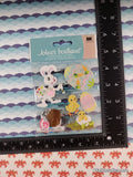 Jolee's Boutique Easter Bunny Artist 3-Dimensional Sticker Pack, New/Sealed
