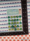 Jolee's Boutique Clover Repeats SPARKLY 3-Dimensional Sticker Pack, New/Sealed