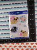 Jolee's Boutique Pugicorn 3-Dimensional Sticker Pack, New/Sealed