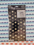 Jolee's Boutique All That Bling SHINY Gold Circle Gems 3-Dimensional Sticker Pack, New/Sealed