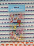 Jolee's Boutique Colorful Orchids 3-Dimensional Sticker Pack, New/Sealed