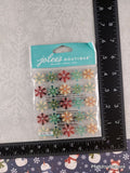 Jolee's Boutique Miniature Snowflake Repeats SPARKLY 3-Dimensional Sticker Pack, New/Sealed