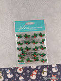 Jolee's Boutique Christmas Holly Repeats SPARKLY 3-Dimensional Sticker Pack, New/Sealed