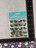 Jolee's Boutique Christmas Holly Repeats SPARKLY 3-Dimensional Sticker Pack, New/Sealed