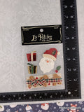 Vintage 2005 La Petites Santa Claus Presents 3-Dimensional Sticker Pack, New/Sealed