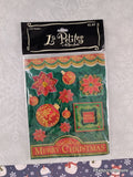 Vintage 2006 La Petites Merry Christmas Ornaments 3-Dimensional Sticker Pack, New/Sealed