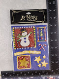 Vintage 2005 La Petites A Merry Little Christmas 3-Dimensional Sticker Pack, New/Sealed