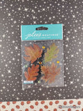 Jolee's Boutique Vellum Leaves SHINY 3-Dimensional Sticker Pack, New/Sealed