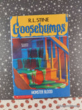 Vintage 1992 Monster Blood Goosebumps #3 Softcover, Like New
