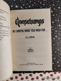Vintage 1993 Be Careful What You Wish For... Goosebumps #12 Softcover