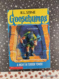 Vintage 1995 A Night in Terror Tower Goosebumps #27 Softcover