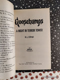 Vintage 1995 A Night in Terror Tower Goosebumps #27 Softcover