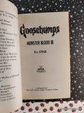 Vintage 1995 Monster Blood III Goosebumps #29 Softcover
