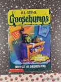 Vintage 1996 1st Printing How I Got My Shrunken Head Goosebumps #39 Softcover, Like New