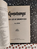 Vintage 1996 1st Printing How I Got My Shrunken Head Goosebumps #39 Softcover, Like New