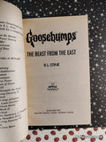 Vintage 1996 1st Printing The Beast From the East Goosebumps #43 Softcover