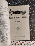 Vintage 1996 1st Printing Legend of the Lost Legend Goosebumps #47 Softcover, Like New